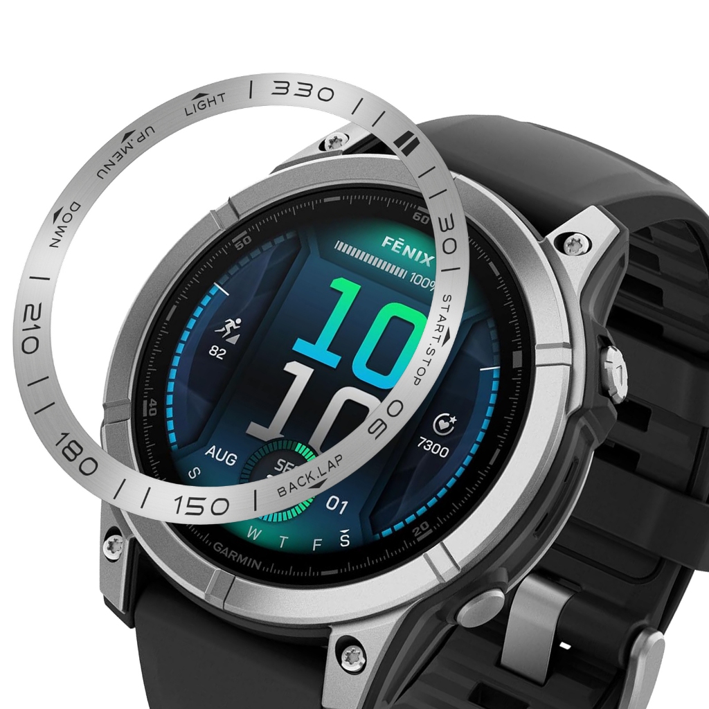 Vòng Kim Loại Bảo Vệ Viền Bezel Cho Garmin Fenix 8 / Fenix 8 Pro Amoled MicroLED Size 47mm / 51mm