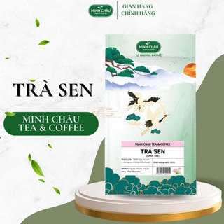 TRÀ SEN MINH CHÂU 500G - Dùng Pha Chế Trà Sen Vàng/ Trà Sữa Sen