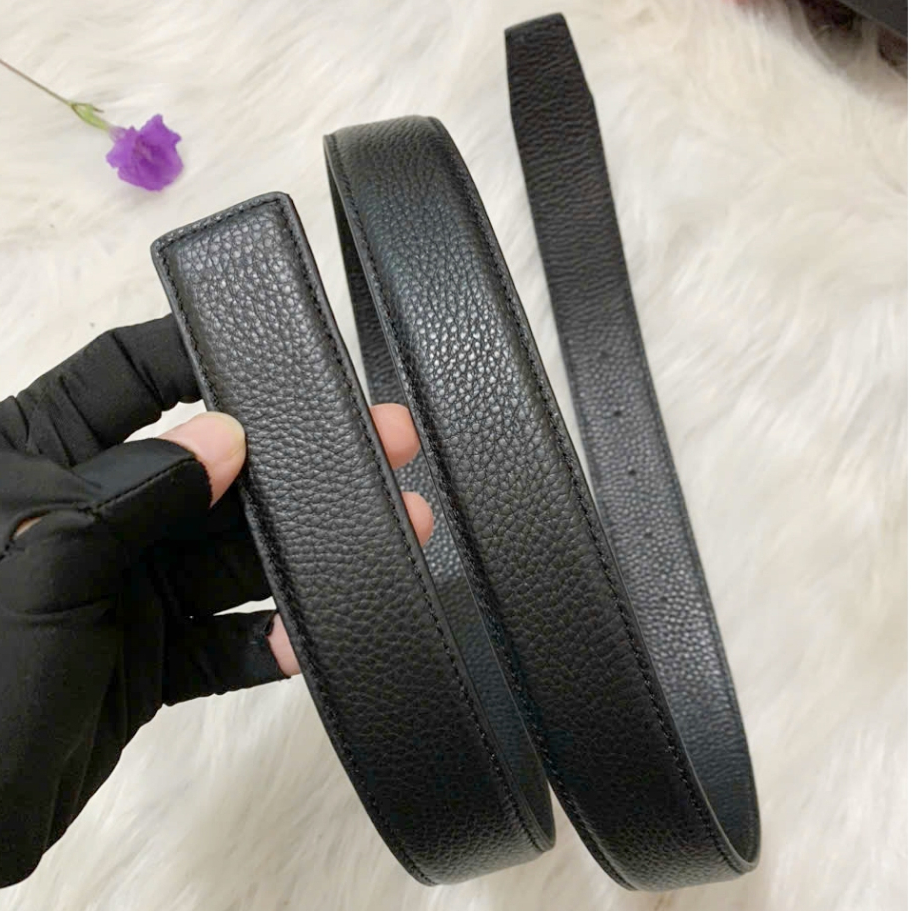 Dây lưng nam da bò bấm lỗ bản dây 3,2cm màu đen nâu tặng đinh đục lỗ thatlungvidanamnu