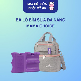 Balo Bỉm Sữa Mama’s Choice, Giữ Lạnh Sữa Mẹ Lên Đến 14h, Giữ Ấm Thức Ăn Cho Mẹ và Bé