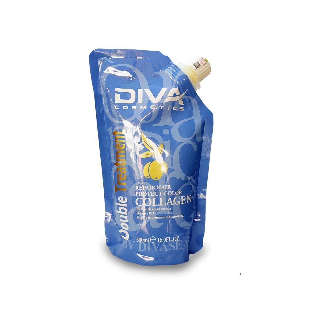 (Chính hãng) KEM Ủ TÓC HẤP DẦU COLLAGEN DIVA 500ML – Ý