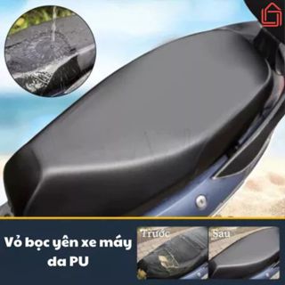 Vỏ Bọc Yên Xe Máy Bằng Da PU / Polyester Co Giãn Chống Nước Chống Trầy Xước Tổ Ong Thông Dụng