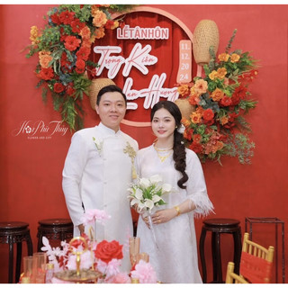 Hoa linh lan phối hoa rum(calalily)
