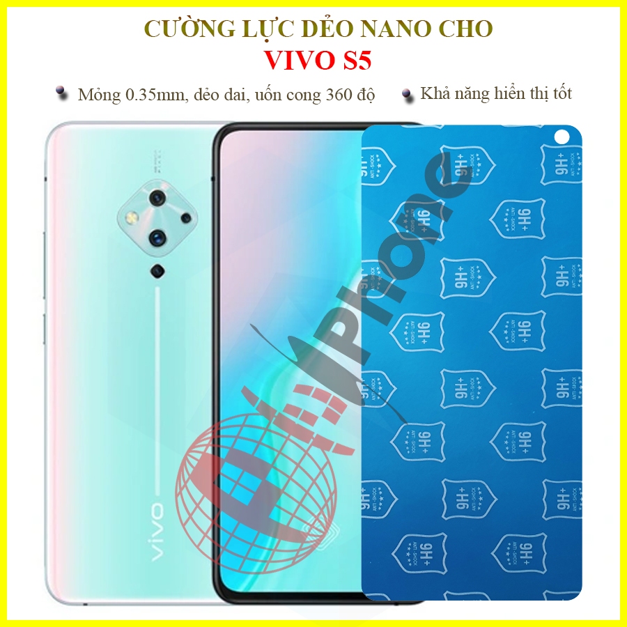 Dán cường lực dẻo nano trong suốt cho Vivo S5