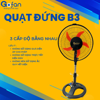 quạt 12v dc- công suất 18w-GOFAN-động cơ 545 lõi đồng-cao 85cm-cánh 30cm-lồng 35cm