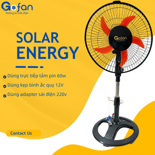 quạt 12v dc- công suất 18w-GOFAN-động cơ 545 lõi đồng-cao 85cm-cánh 30cm-lồng 35cm