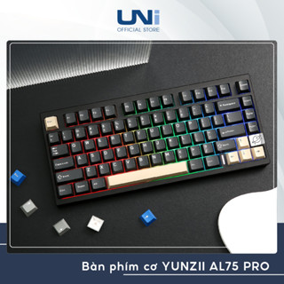 YUNZII AL75 PRO – BÀN PHÍM CƠ AL75 PRO – Case nhôm, Gasket mount, 3 mode, Tạ đáy – UNI OFFICIAL STORE