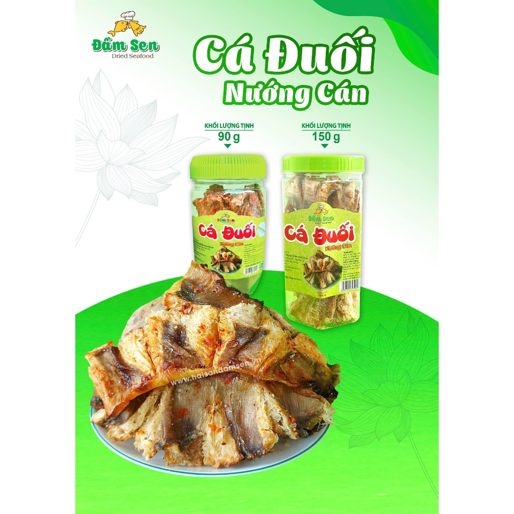 Cá đuối nướng cán Đầm Sen