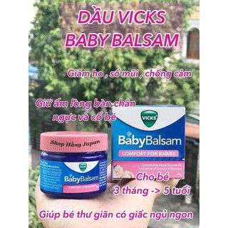 Dầu tràm Vicks Baby Balsam