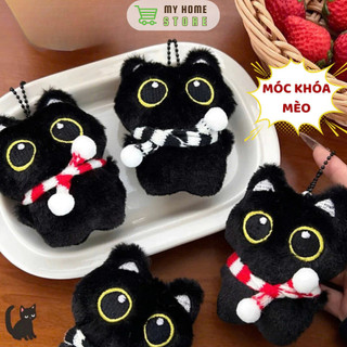  Móc khoá gấu bông Mèo hiệp sĩ Cute Móc Chìa Khóa Con Mèo Dễ thương Gấu bông móc khóa Mèo - MK08 