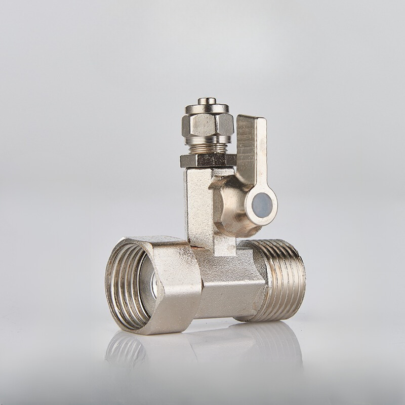 Khóa Chia Nước Inox/Nhựa Đầu Vào Ren 21, Đầu Ra Nhanh Phi 6 và Phi 10 Dùng Cho Máy Lọc Nước RO, Nano