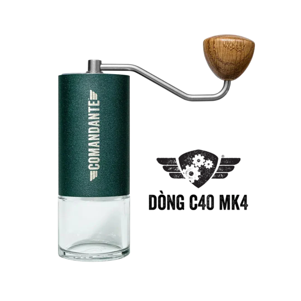 Cối Xay Cà Phê Comandante grinder C40 MK4 Nitro Blade Racing Green - Made in Germany