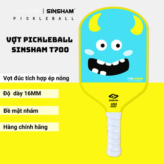  Vợt Pickleball Sinsham T700 Carbon HIHA 16MM bản đặc biệt trọng lượng nhẹ mặt nhám TẶNG BAO VỢT 