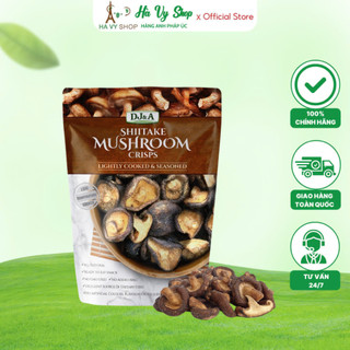 Nấm Sấy Khô Shiitake Mushroom Crispe Của Úc 225g Giàu Chất Dinh Dưỡng
