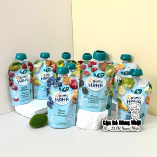 Hoa quả nghiền Fruto Nga 90g, trái cây nghiền cho bé ăn dặm 6 tháng - Date 9.2025
