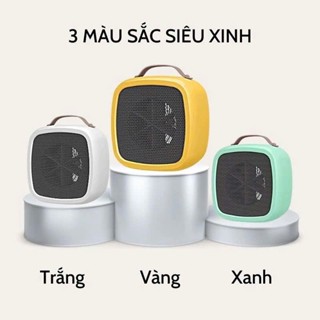 Máy Sưởi Ấm Mini Công Suất 500W, Quạt Sưởi Ấm Công Nghệ Mới, Không Phát Sáng, Không Gây Ồn, Làm Ấm Nhanh