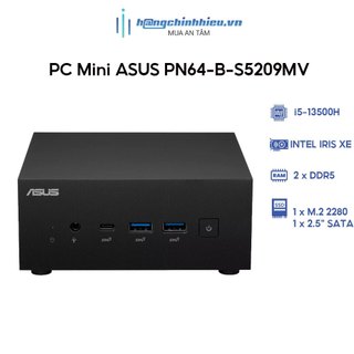 PC Mini ASUS PN64-B-S5209MV i5-13500H | VESA MOUNT | Wifi 6E | DOS