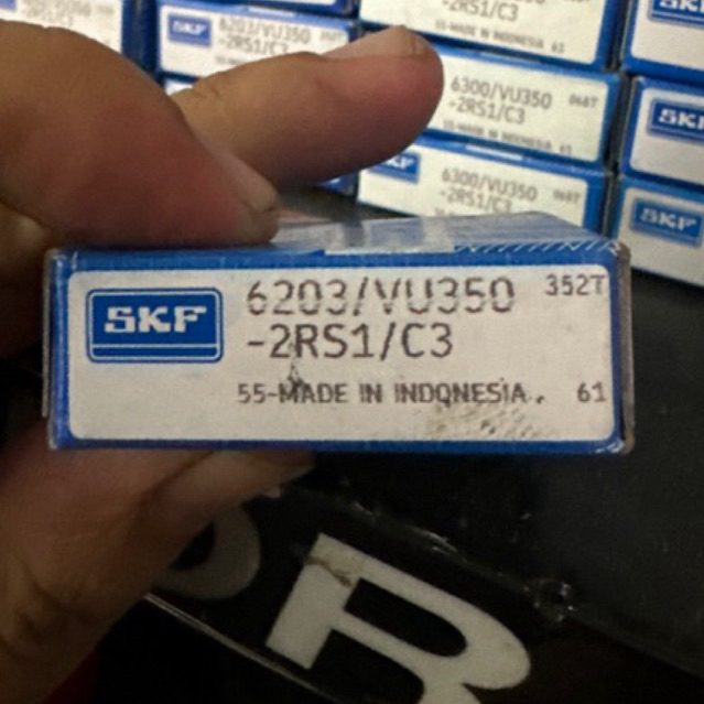 Bạc đạn SKF 6203/VU350-2RS1/C3 Two Wheeler chính hãng 100%