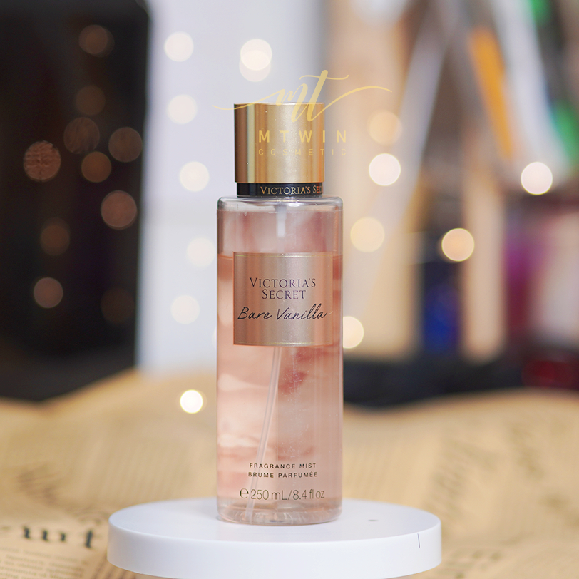 Body mist BARE VANILLA Victoria's secret Full 250ml (auth)