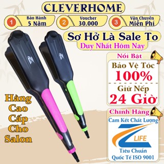 Máy là tóc Zlife Z2279, máy ép tóc duỗi tóc, máy kẹp kéo thẳng tóc có thể uốn xoăn