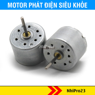  Motor phát điện siêu khỏe - Cánh quạt mini đèn led các loại tùy chọn 