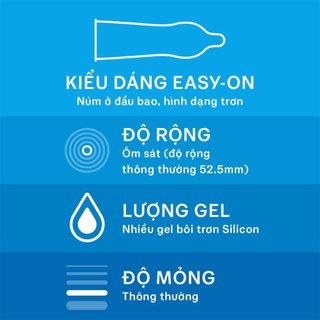 Bao Cao Su Durex Jeans (Hộp 3 Cái) Hasaki Sản Phẩm Chính Hãng