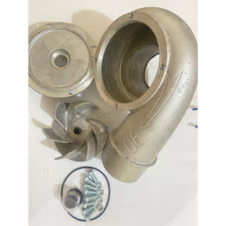 Sen bơm nước phi 90 lắp máy Xăng