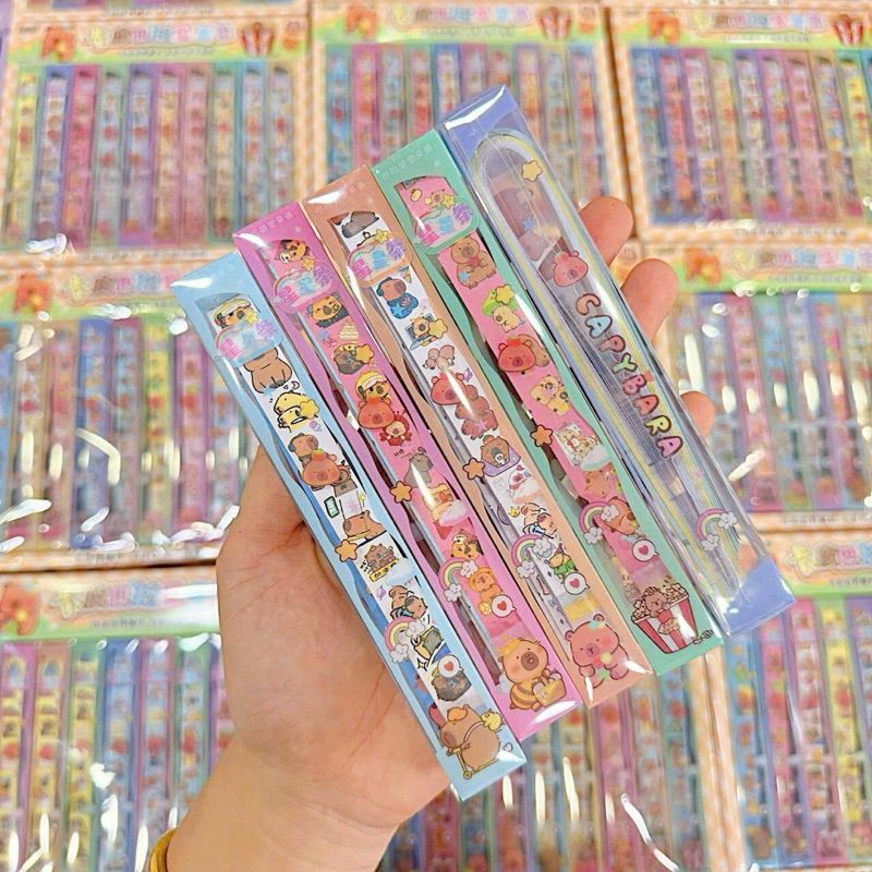 1 Ống Giấy Xếp Sao Hình Chibi Ống Que