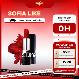 Son Dior Rouge 888 Matte Lipstick - 720 Velvet, Son Dior Addict Hàng Đủ Bill Bao Check SOFIA LIKE