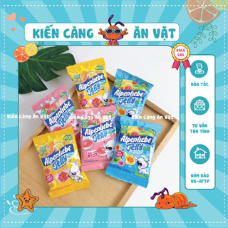 Kẹo Dẻo Nhân Trái Cây Alpenliebe Jelly Biển Xanh - Đào Tim,Ong óng ánh 24G, đồ ăn vặt