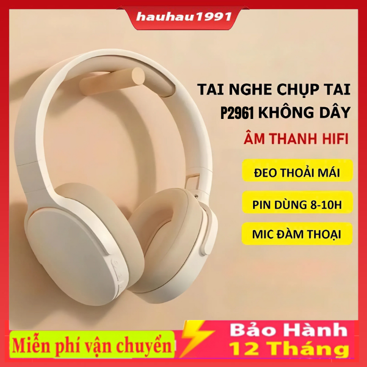 Tai nghe Bluetooth Chụp Tai không dây P47 /Y08/ P47M / 23M / P2961 cao cấp  Tai nghe có thể gập lại 