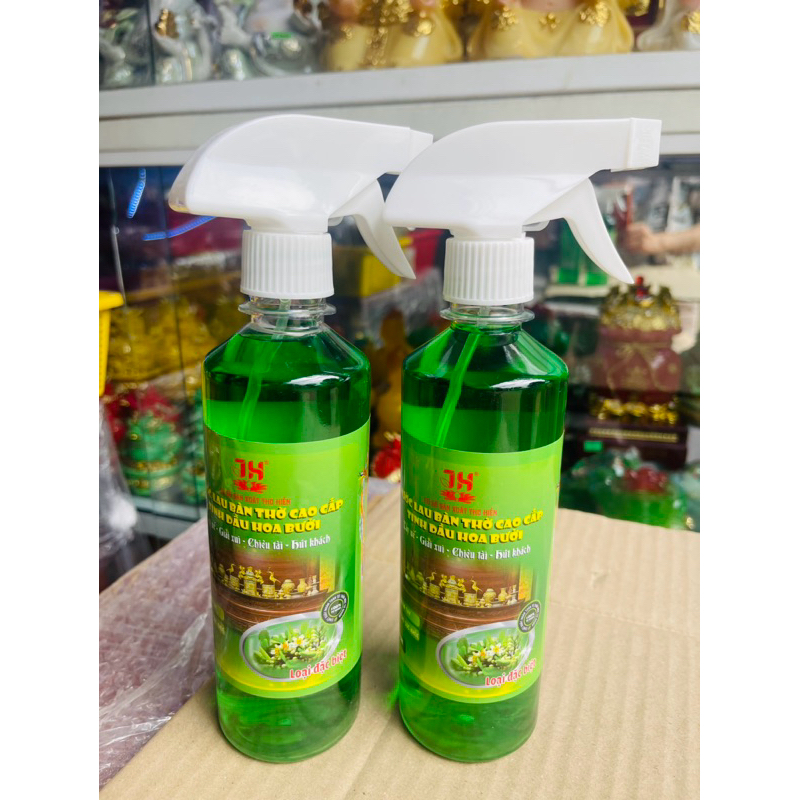 Nước lau bàn thờ,lau tượng hương bưởi,bao sái bàn thờ
