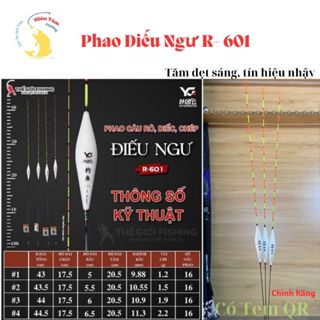 Phao câu Rô, Chép YG Điếu Ngư R-601 tăm dẹt sáng ( chính hãng )