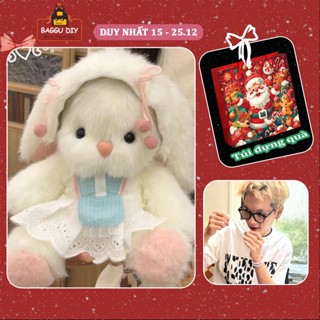 Set nguyên liệu DIY, bộ phụ kiện tự làm gấu ghi âm giọng nói, món quà handmade ý nghĩa,...dịp lễ noel, tết,..BAGGU DIY