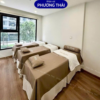 Ga giường spa, nail mi cao cấp chất cotton lạnh, may theo số đo