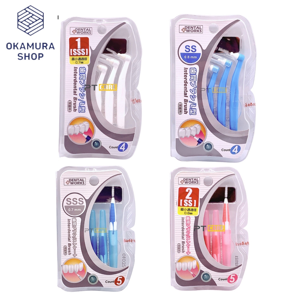 Bàn chải kẽ răng cao cấp DW chất lượng Nhật Bản