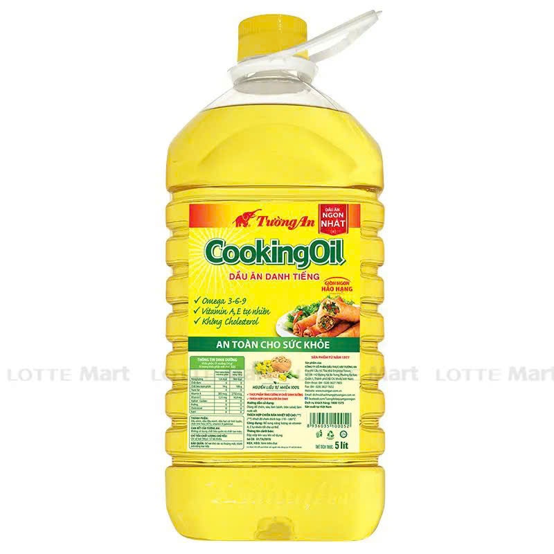 Dầu Ăn Tường An Cooking Oil Chai 5L