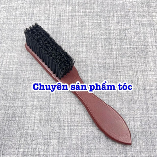 ✅ Chổi Phủi Tóc Barber Cao Cấp - Kích Thước 15.5cm, Lông 2cm, Thân Cán Gỗ Sang Trọng