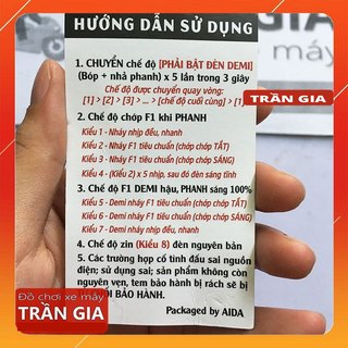 Mạch đèn stop F1 winner X