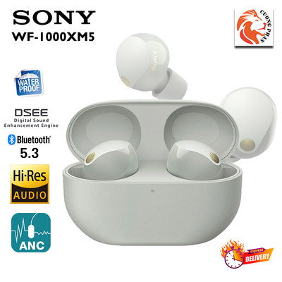 Tai Nghe Nhét Tai Chống Ồn Sony WF-1000XM5. DSEE Extreme - Hires Audio - IPX4 - Bảo Hành 12 Tháng