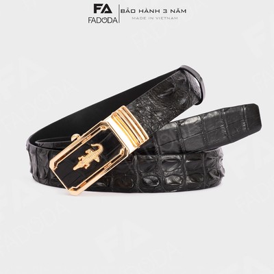 Thắt lưng da cá sấu FADODA SP-FCB02GD