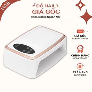 Máy hơ gel T10 Matte 60 chính hãng, máy hơ móng nail cao cấp 90 bóng chạy êm, bền bỉ (BH 3 tháng)