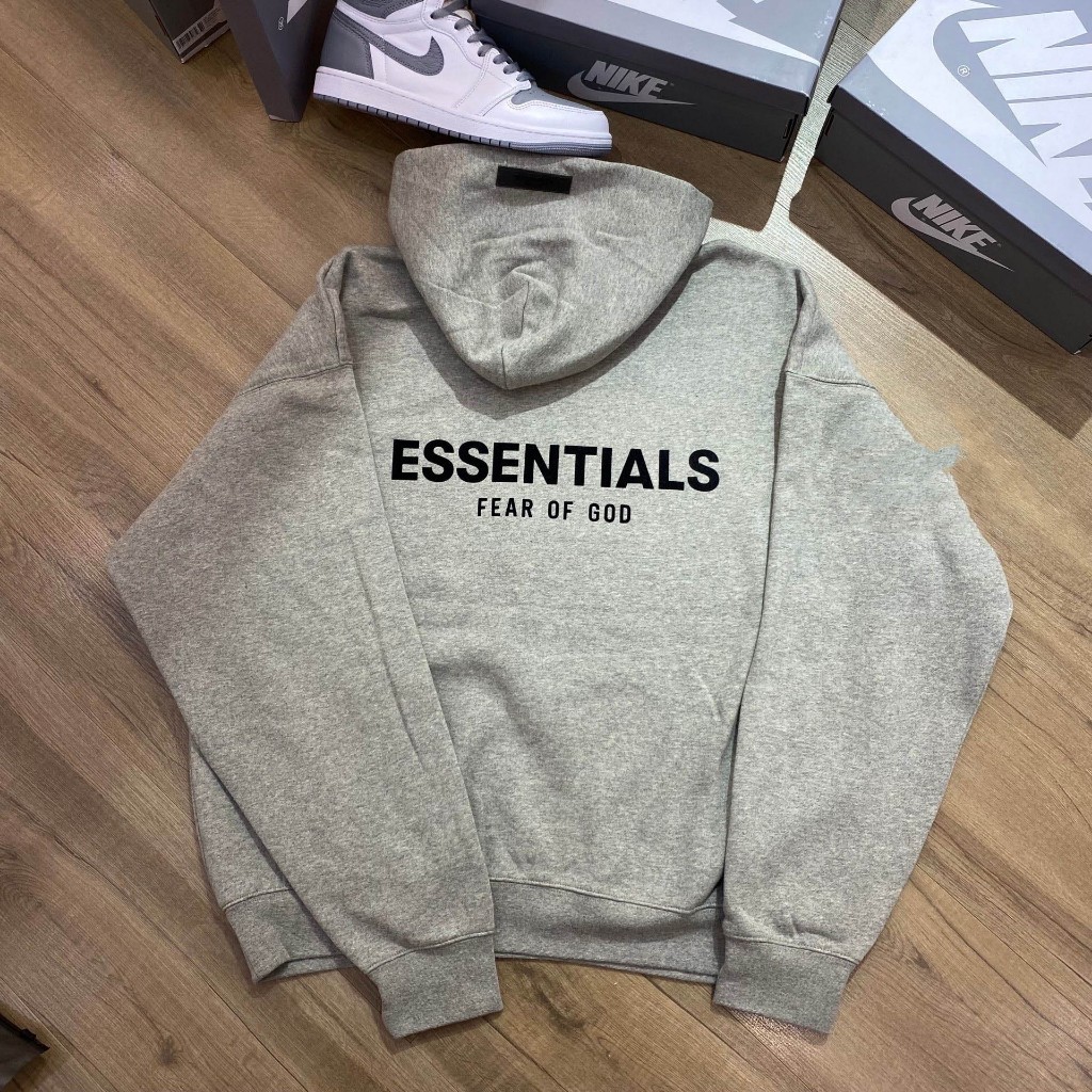[5 Màu]Áo hoodie Essentials In Nổi Nam Nữ Tchipz Form Rộng Chất Vải Nỉ Bông Cao Cấp Full Tag Mac | BigBuy360 - bigbuy360.vn