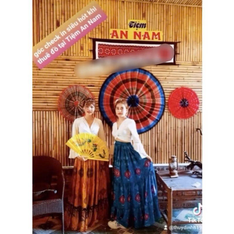 Tấm  tròn thổ Cẩm , trang trí