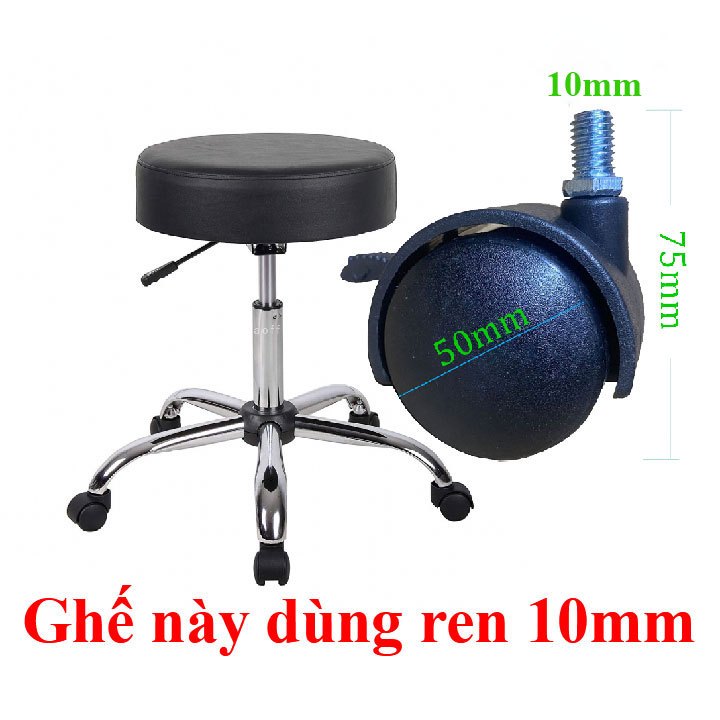 Bánh xe ghế văn phòng Bánh xe ghế xoay bền chắc, dễ lắp đặt | BigBuy360 - bigbuy360.vn