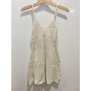 Đầm 2 dây đan sợi dây ngắn DD228