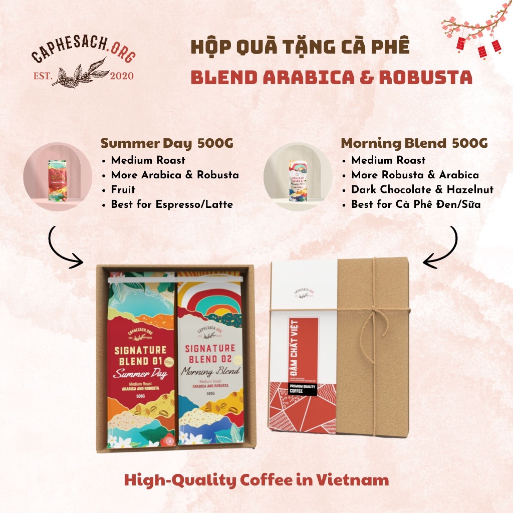 Combo Hộp Quà Tặng Cà Phê - CB4