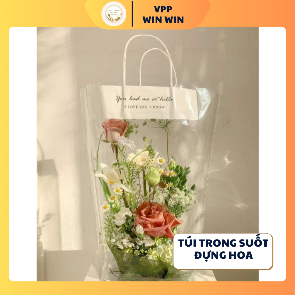 [COMBO 10] Túi kính đựng hoa,  𝗧𝘂́𝗶 𝗞𝗶́𝗻𝗵 𝗬𝗼𝘂 𝗛𝗮𝗱 𝗠𝗲 𝗔𝘁 𝗛𝗲𝗹𝗹𝗼  đủ size