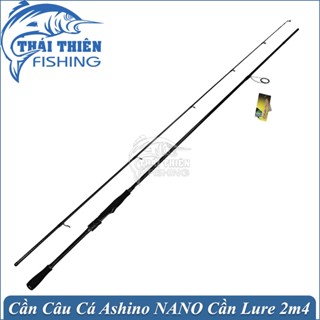 Cần Câu Lure Ashino Nano Carbon Xoắn X Khoen Chân K Siêu Chất Máy Đứng Chuyên Lóc, Chẽm, Tráp (20001)
