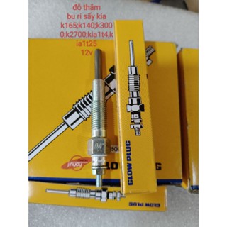 Bu ri sấy xe tải kia, nến sấy k165;k140;k3000;k2700;kia 1t25;190( vỏ vàng)